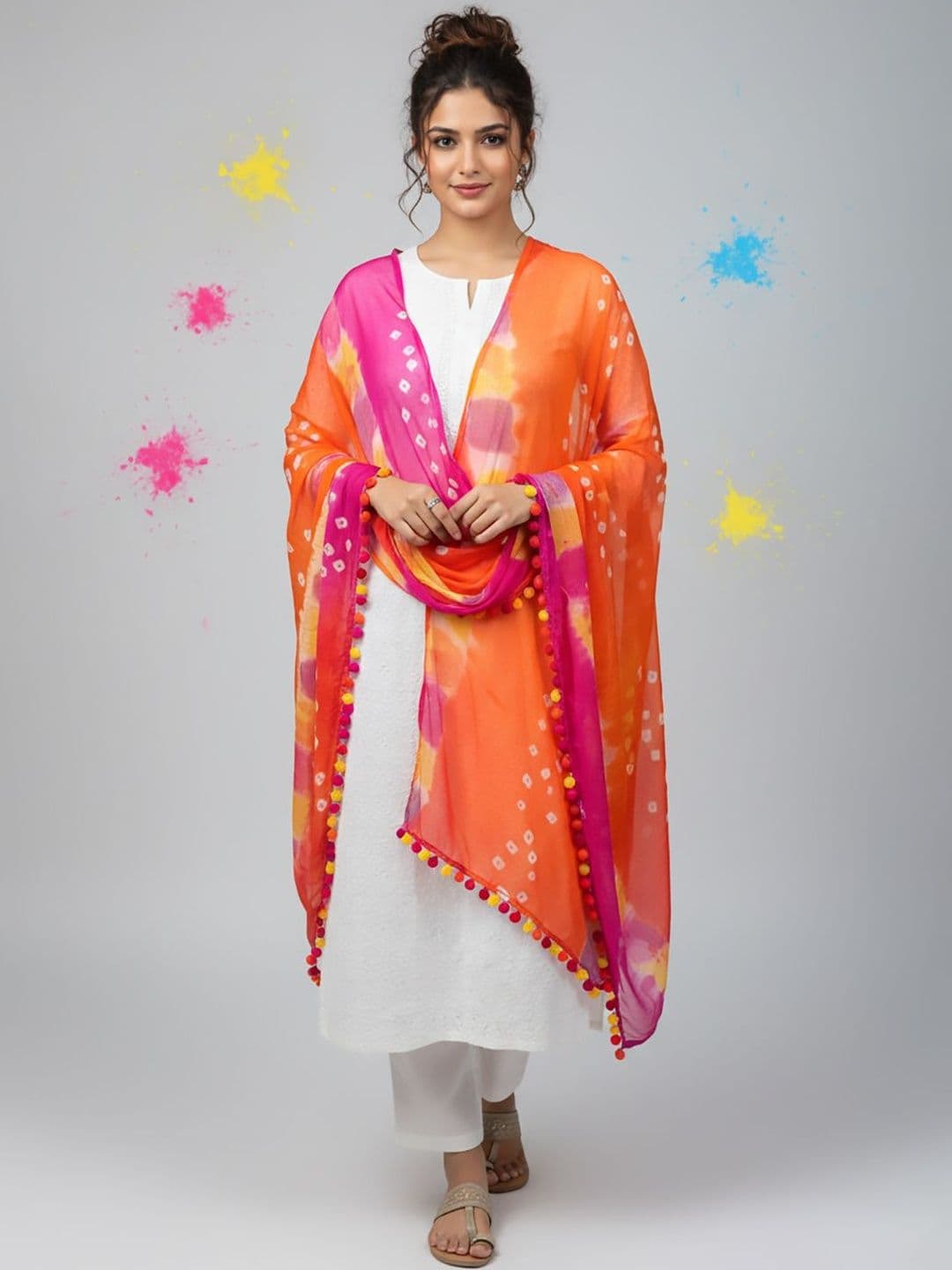 Varanga Printed Dupatta - view 1