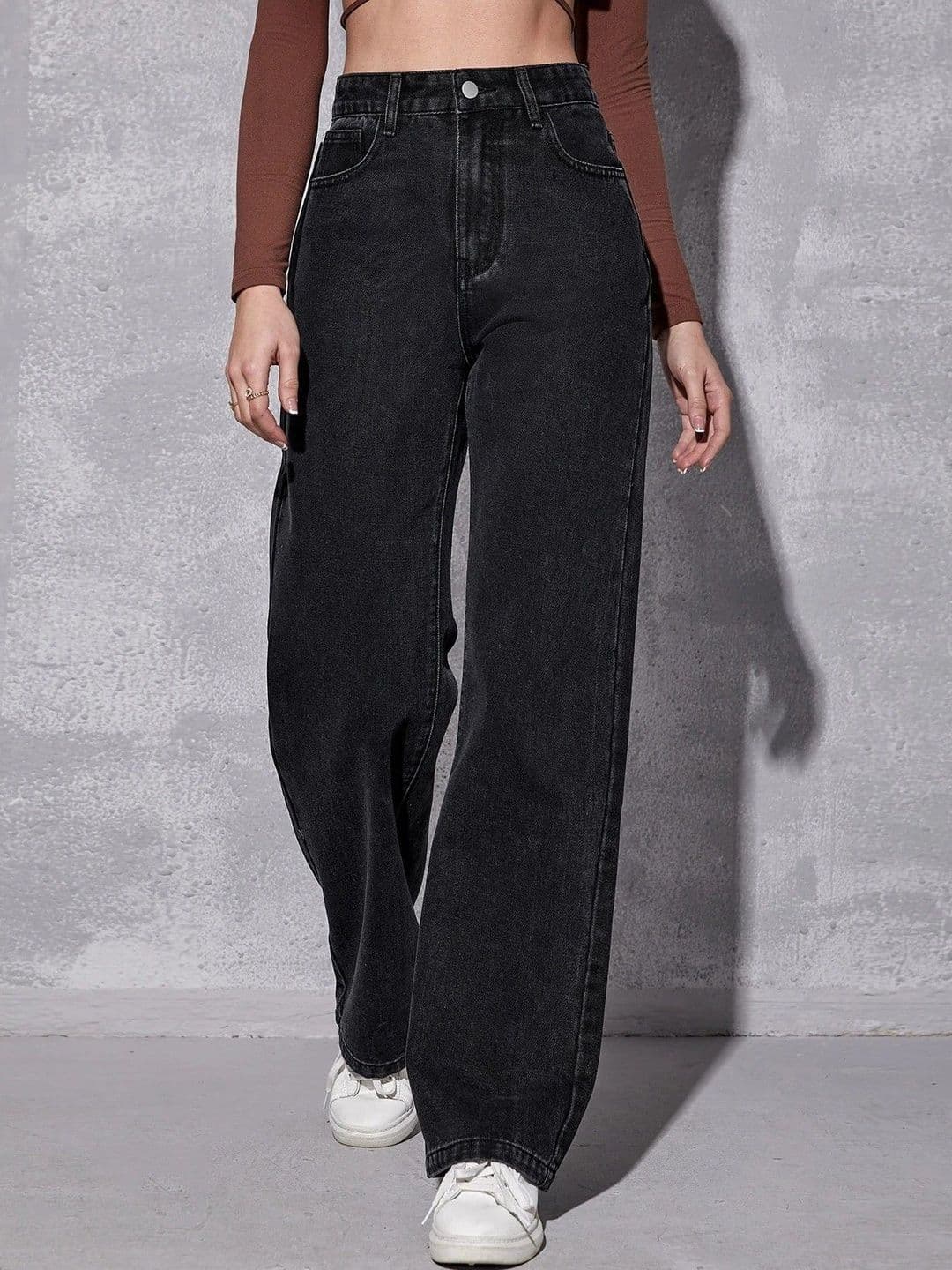 DENIMLOOK Women Jean Straight Fit High-Rise Stretchable Jeans - view 1