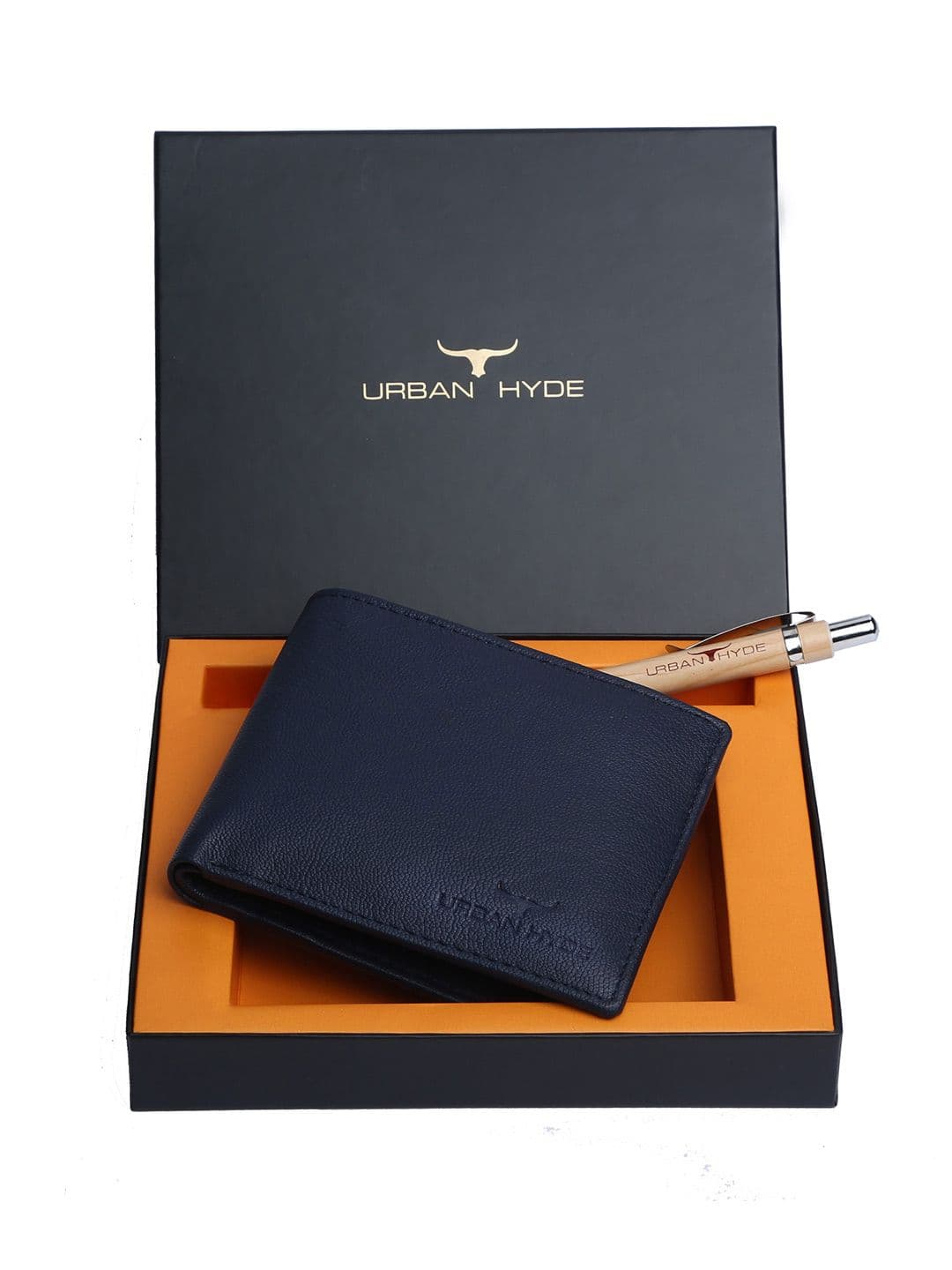 URBAN HYDE Men Corporate Accessory Gift Set of Leather Belt and BiFold Wallet - view 1