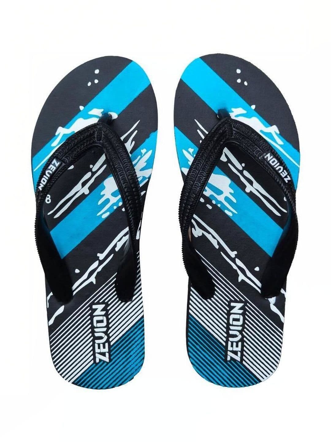 Zevion Men Printed Thong Flip-Flops - view 1