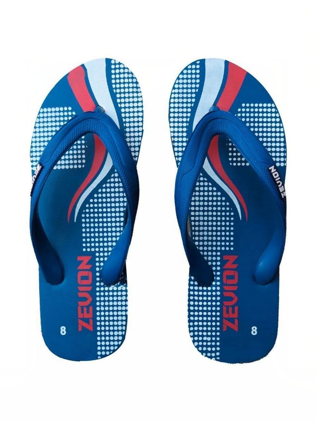 Zevion Men Printed Thong Flip-Flops - view 1