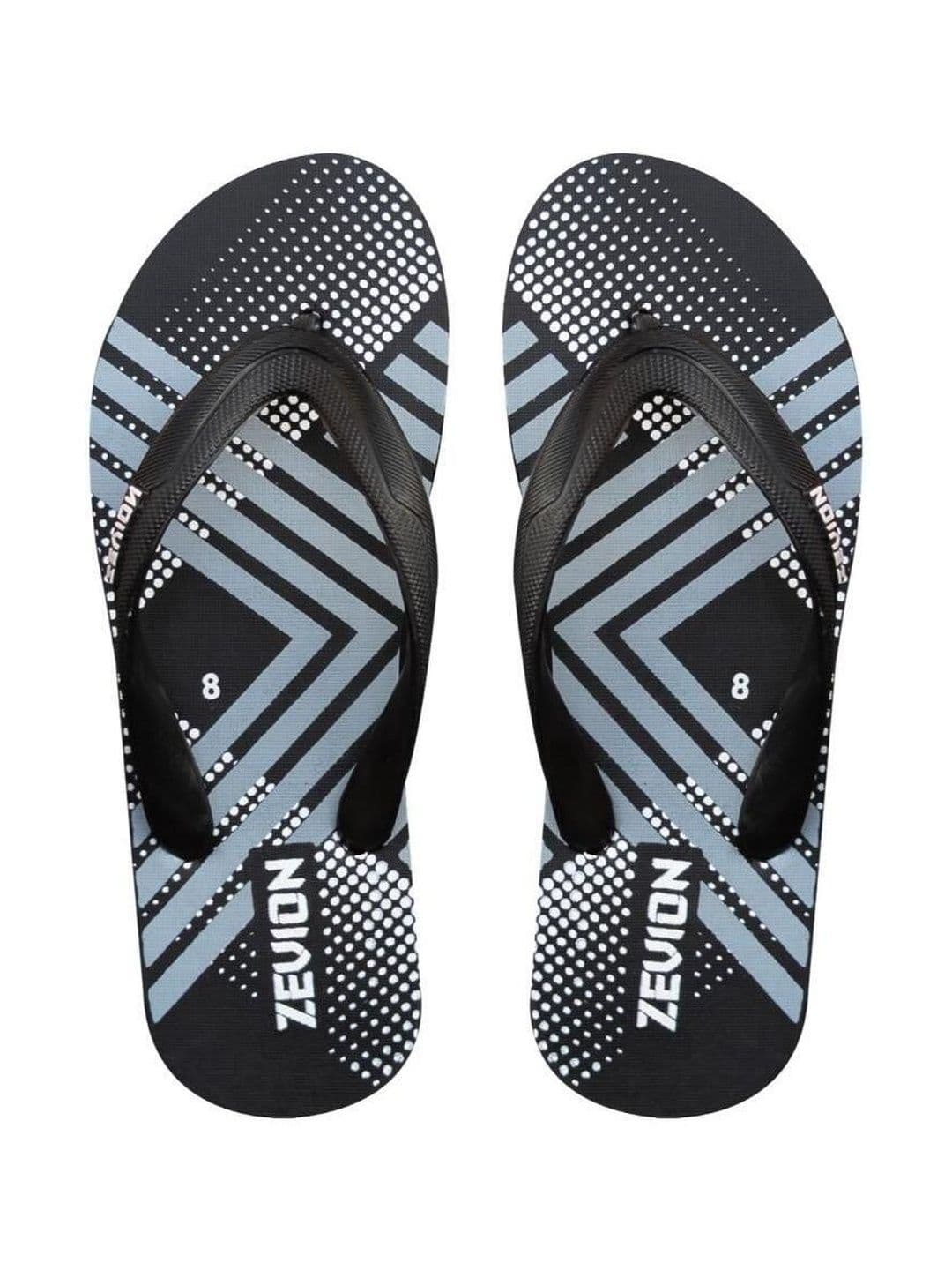 Zevion Men Printed Thong Flip-Flops - view 1