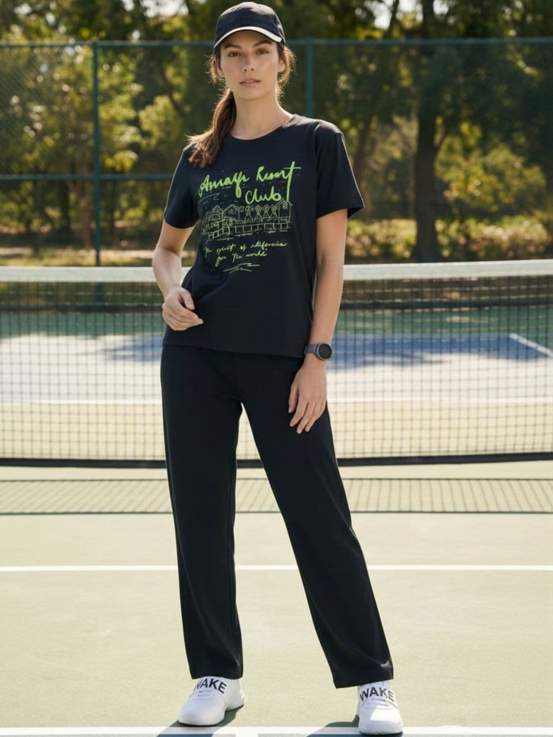 Zwankee Printed T-shirt with Trousers - view 1