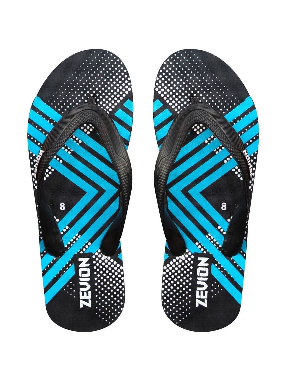 Zevion Men Printed Thong Flip-Flops - view 1