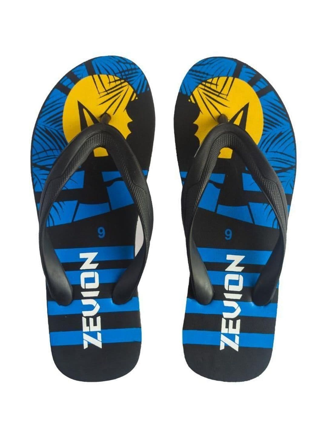 Zevion Men Printed Thong Flip-Flops - view 1