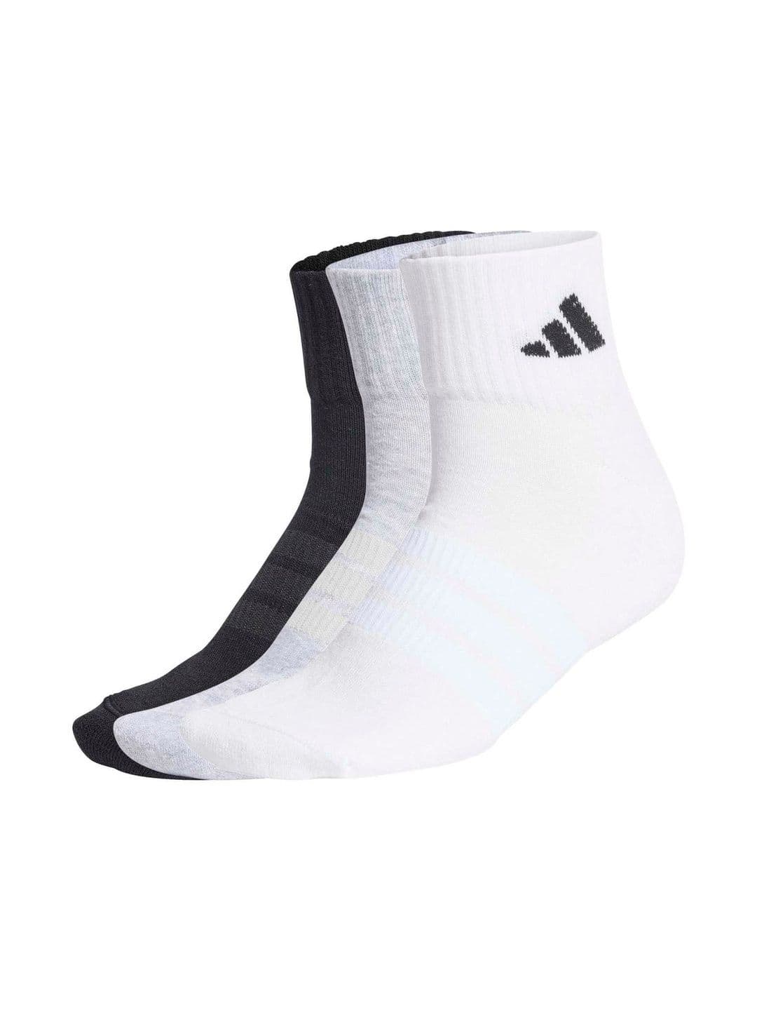 ADIDAS Men Pack of 3 Cotton Ankle Length Socks - view 1