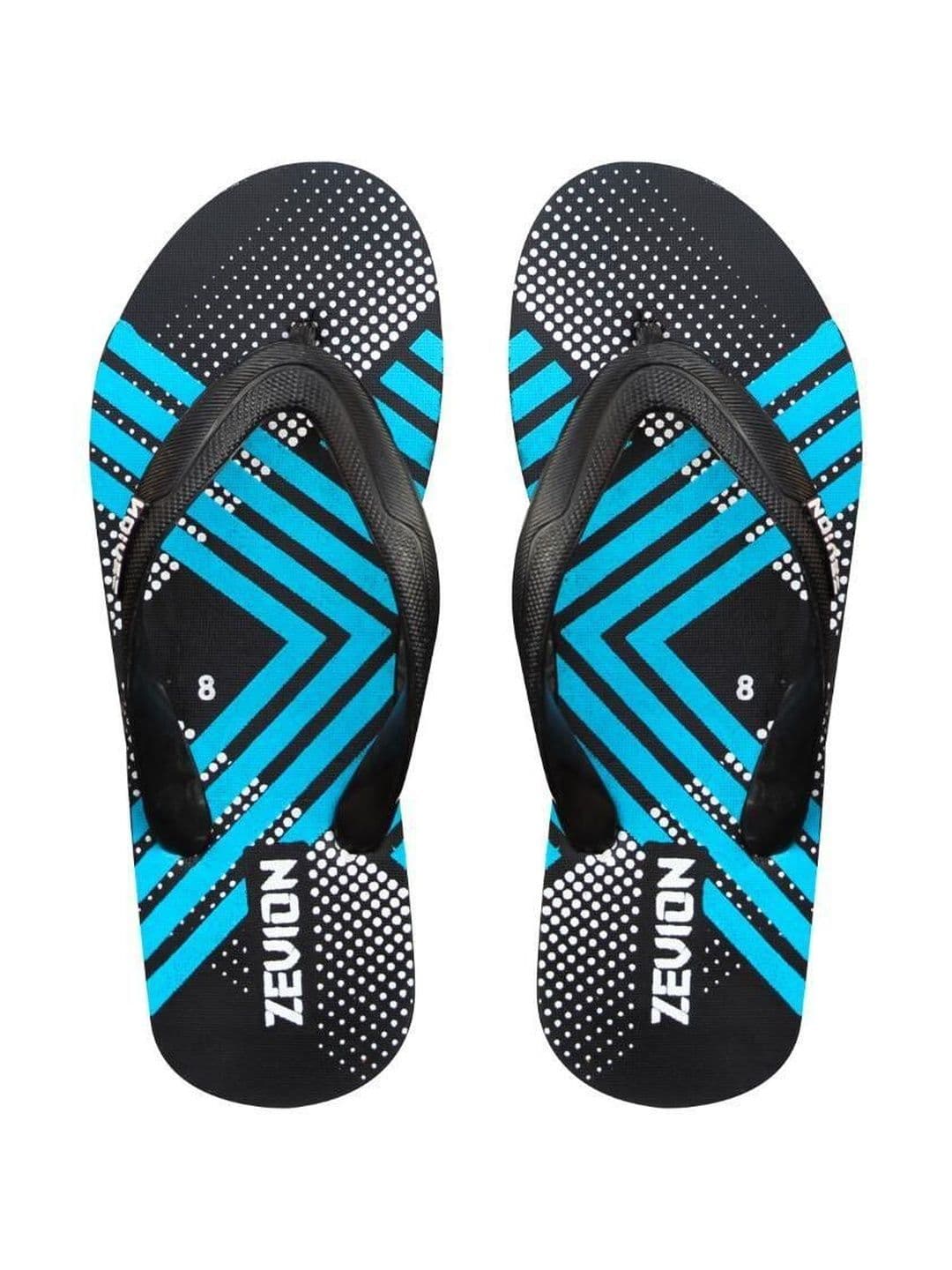 Zevion Men Printed Thong Flip-Flops - view 1