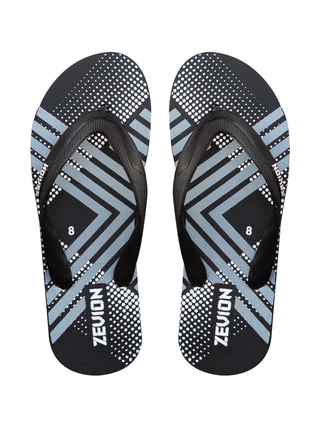 Zevion Men Printed Thong Flip-Flops - view 1