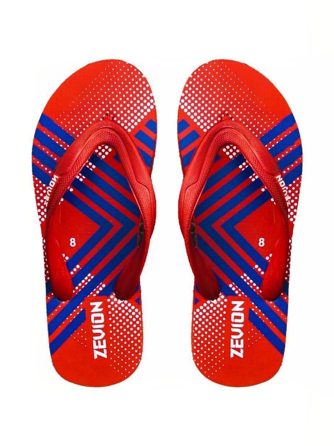 Zevion Men Printed Thong Flip-Flops - view 1