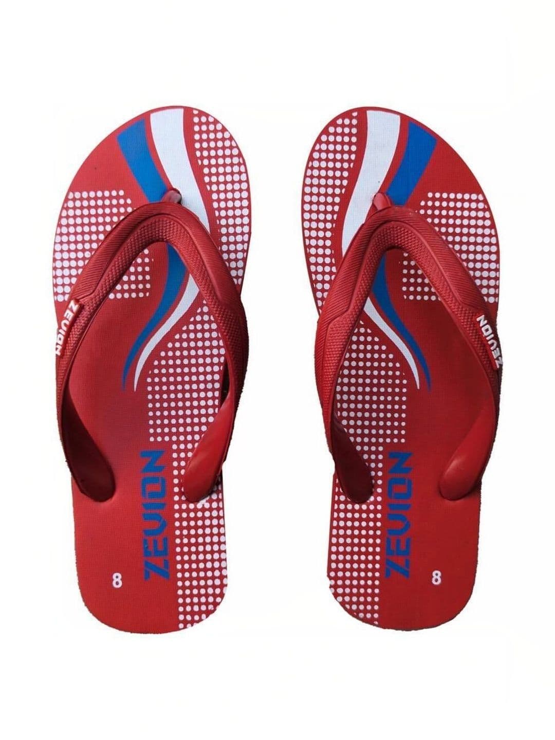 Zevion Men Printed Thong Flip-Flops - view 1