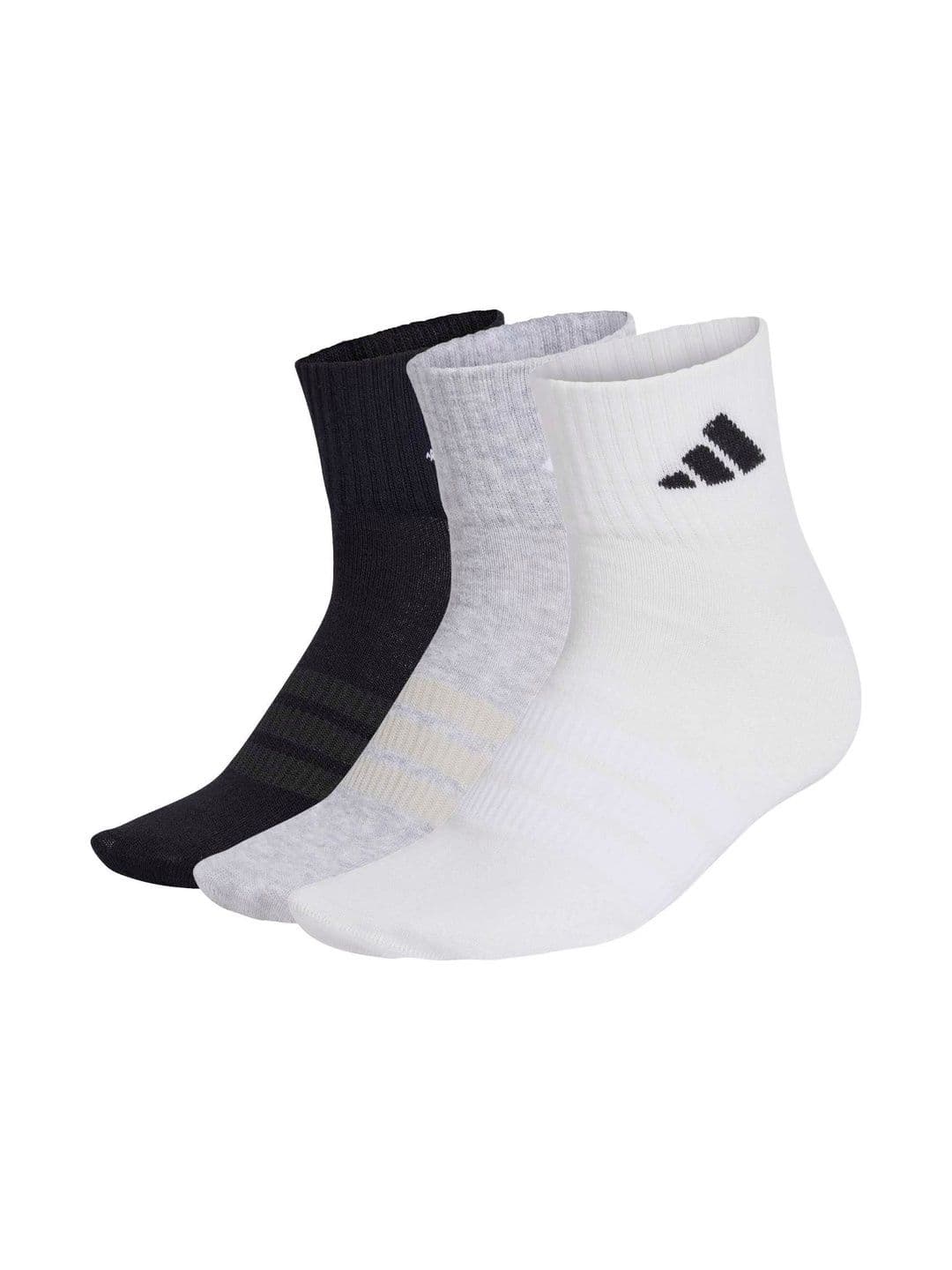 ADIDAS Men Pack of 3 Cotton Ankle Length Socks - view 1
