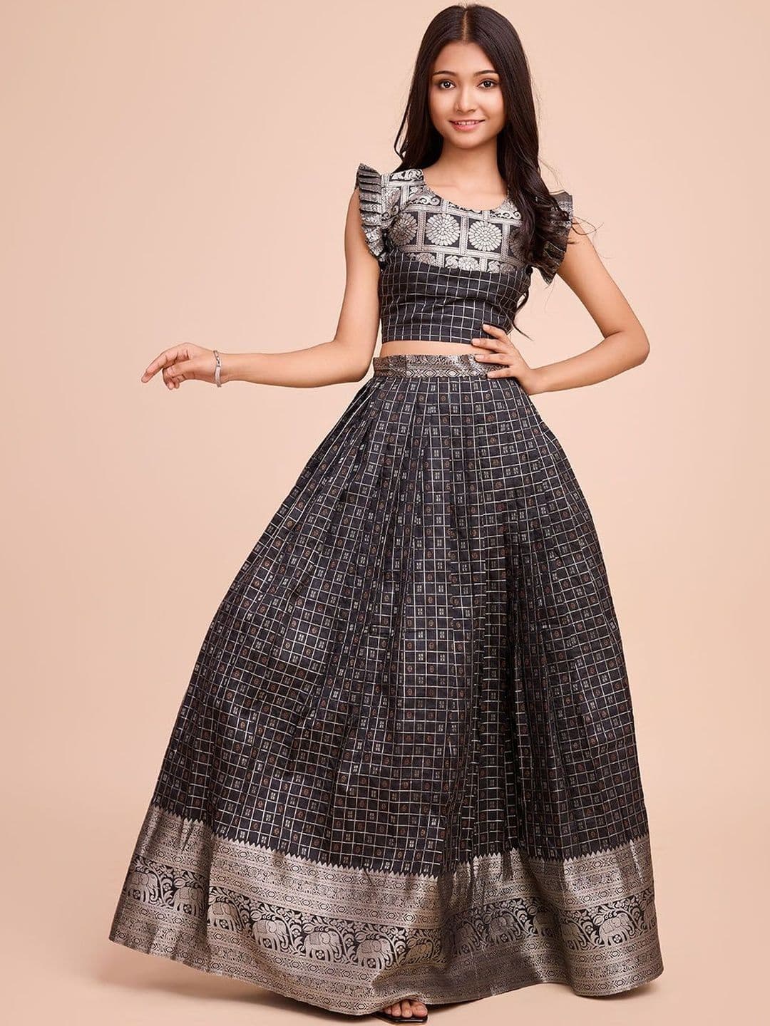 KALANANDI Girls Ready to Wear Lehenga & - view 1