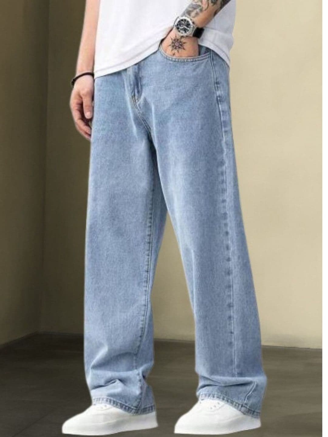 Veltick Men Mid-Rise Light Fade Jeans - view 1