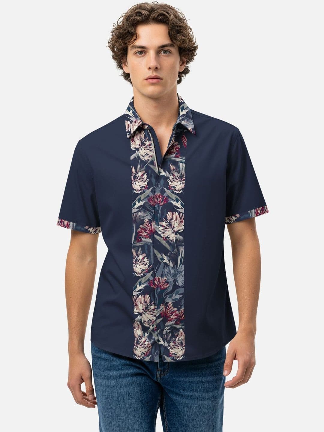 BULLMER Men Standard Floral Printed Casual Shirt - view 1