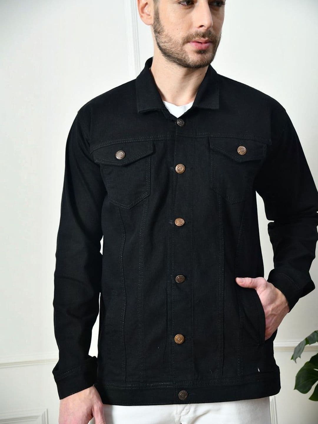 Metronaut Men Lightweight Denim Jacket - view 1