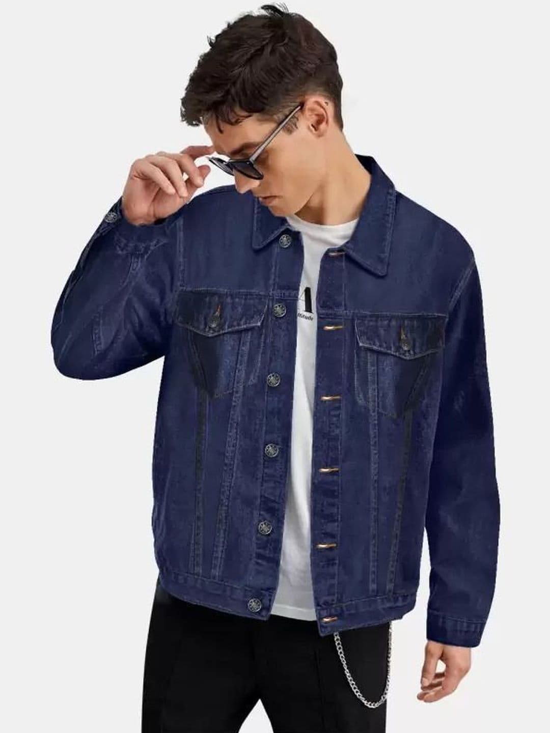 Metronaut Men Lightweight Denim Jacket - view 1