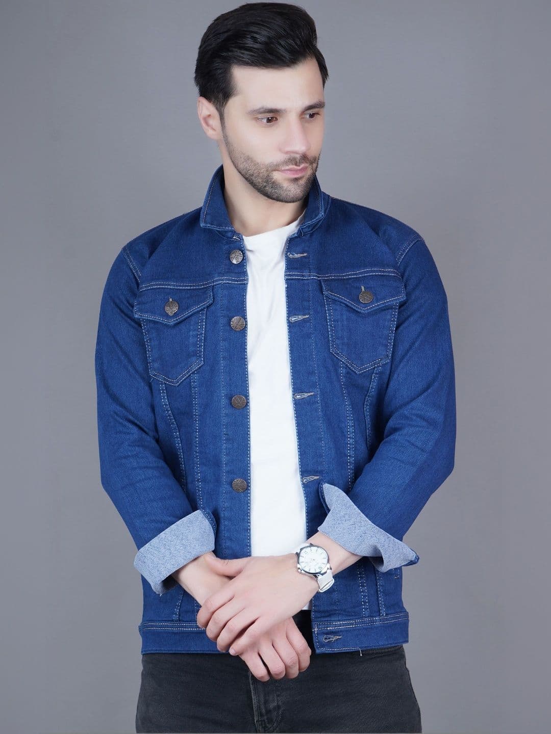 Metronaut Men Lightweight Denim Jacket - view 1