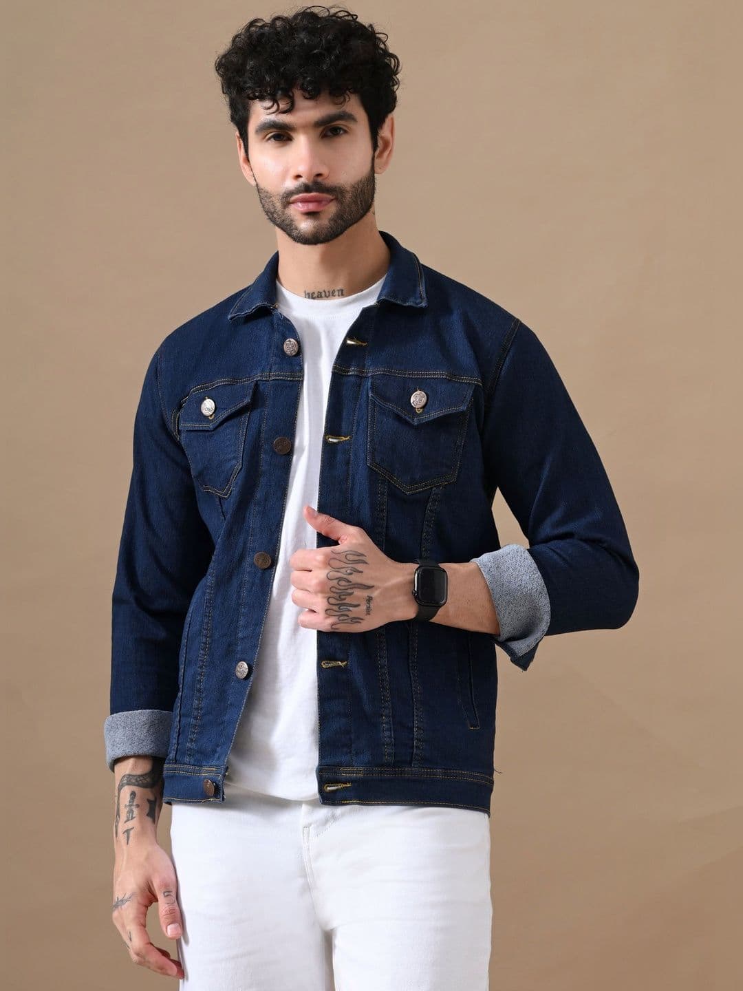 Metronaut Men Lightweight Denim Jacket - view 1