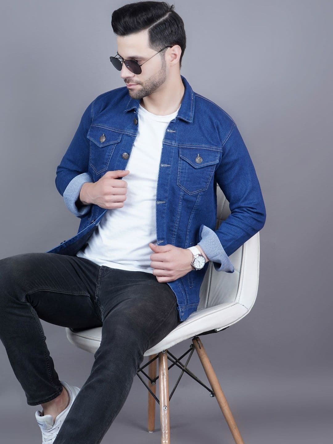 Metronaut Men Lightweight Denim Jacket - view 1