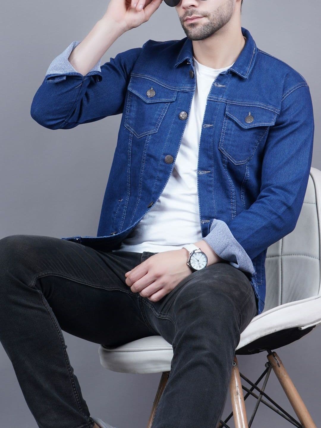 Metronaut Men Lightweight Denim Jacket - view 1