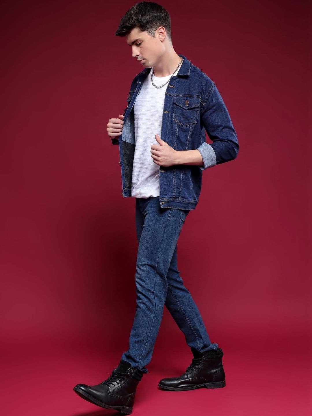 Metronaut Men Lightweight Denim Jacket - view 1