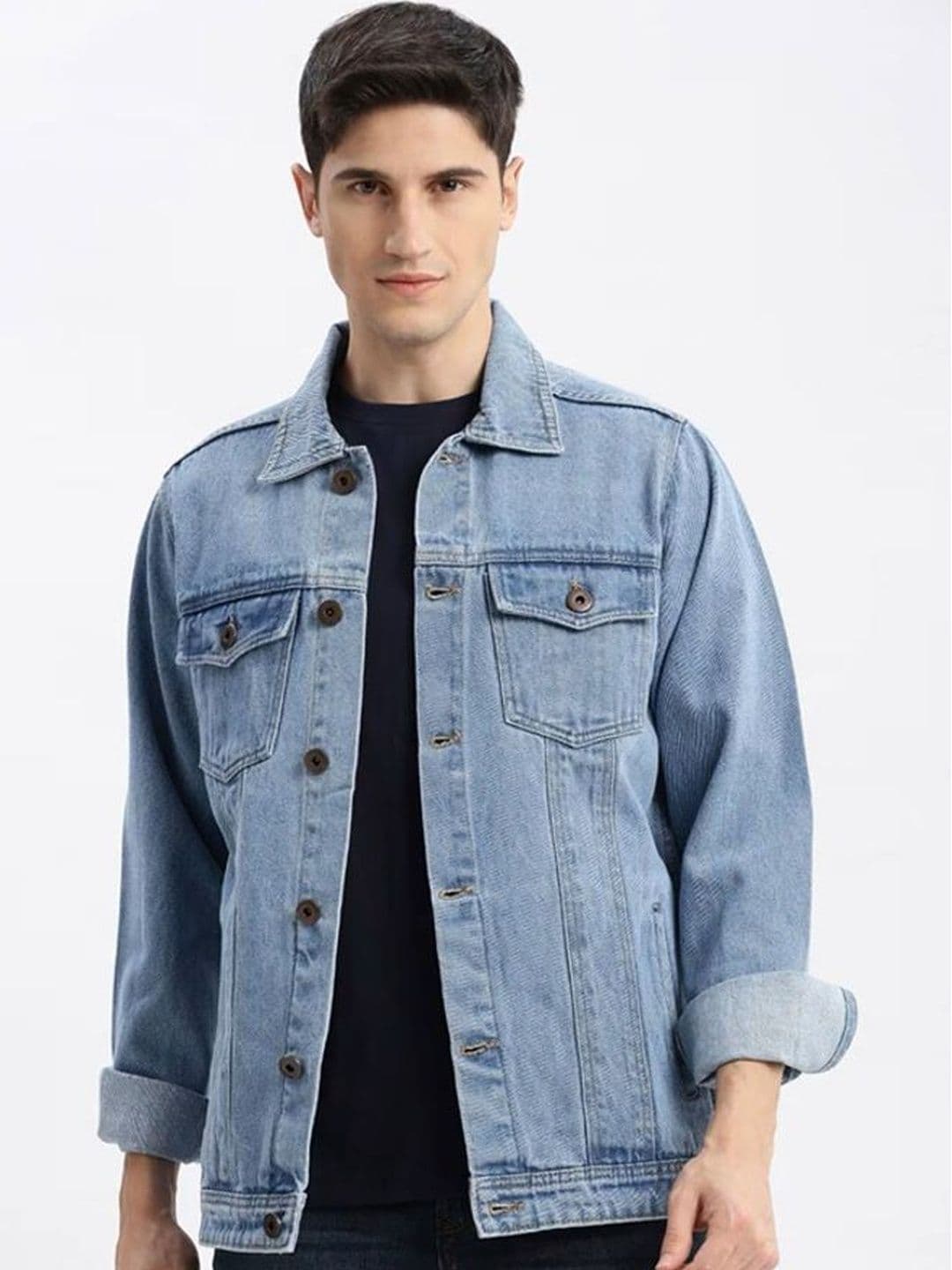 Metronaut Men Lightweight Denim Jacket - view 1