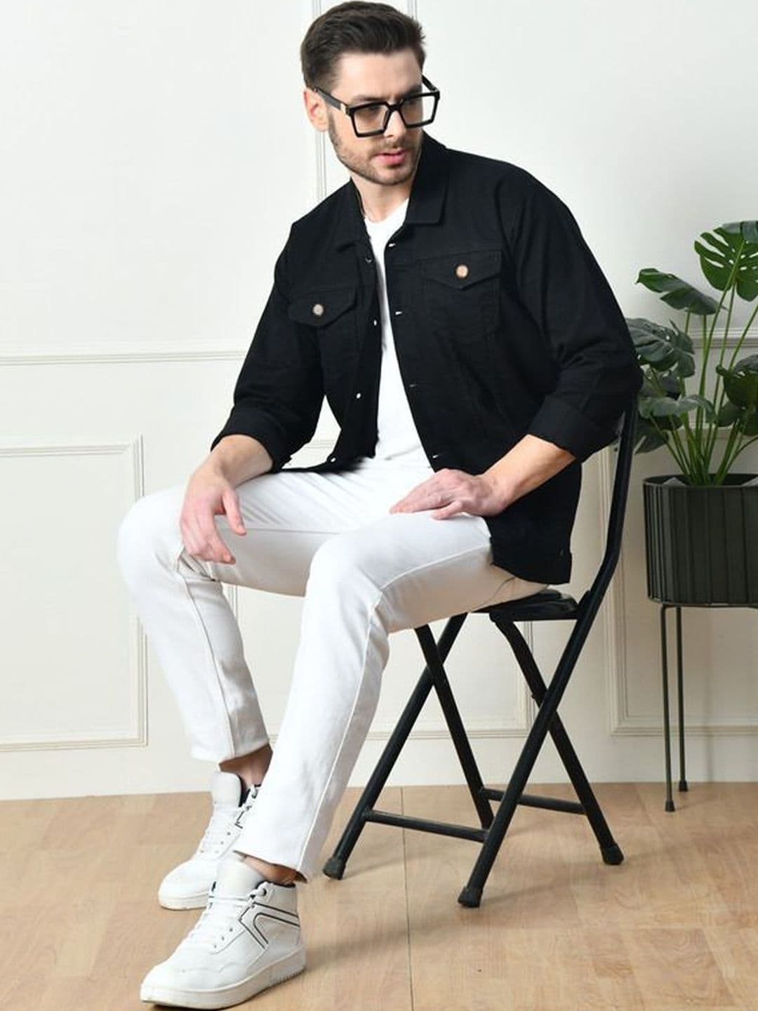 Metronaut Men Lightweight Denim Jacket - view 1