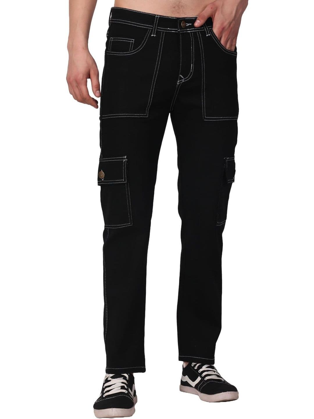 PRJ IN STYLE Men Straight Fit Mid-Rise Jeans - view 1