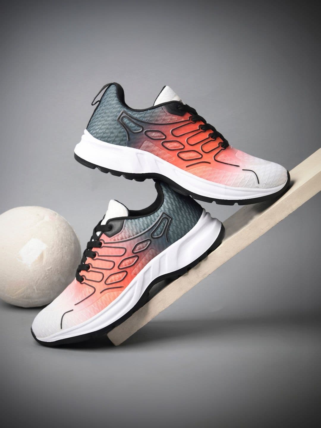 RGY Men Mesh Running Non-Marking Shoes - view 1
