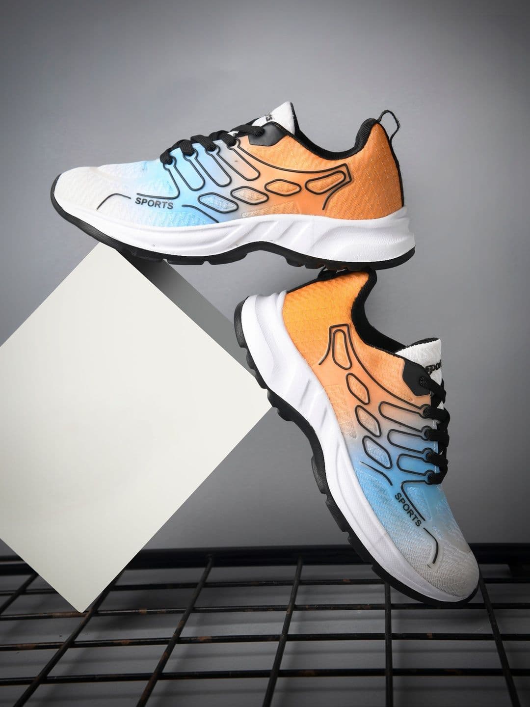 RGY Men Mesh Training or Gym Non-Marking Shoes - view 1