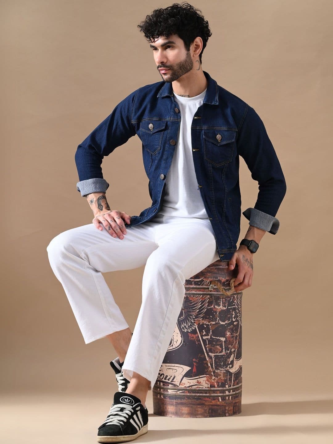 Metronaut Men Lightweight Denim Jacket - view 1