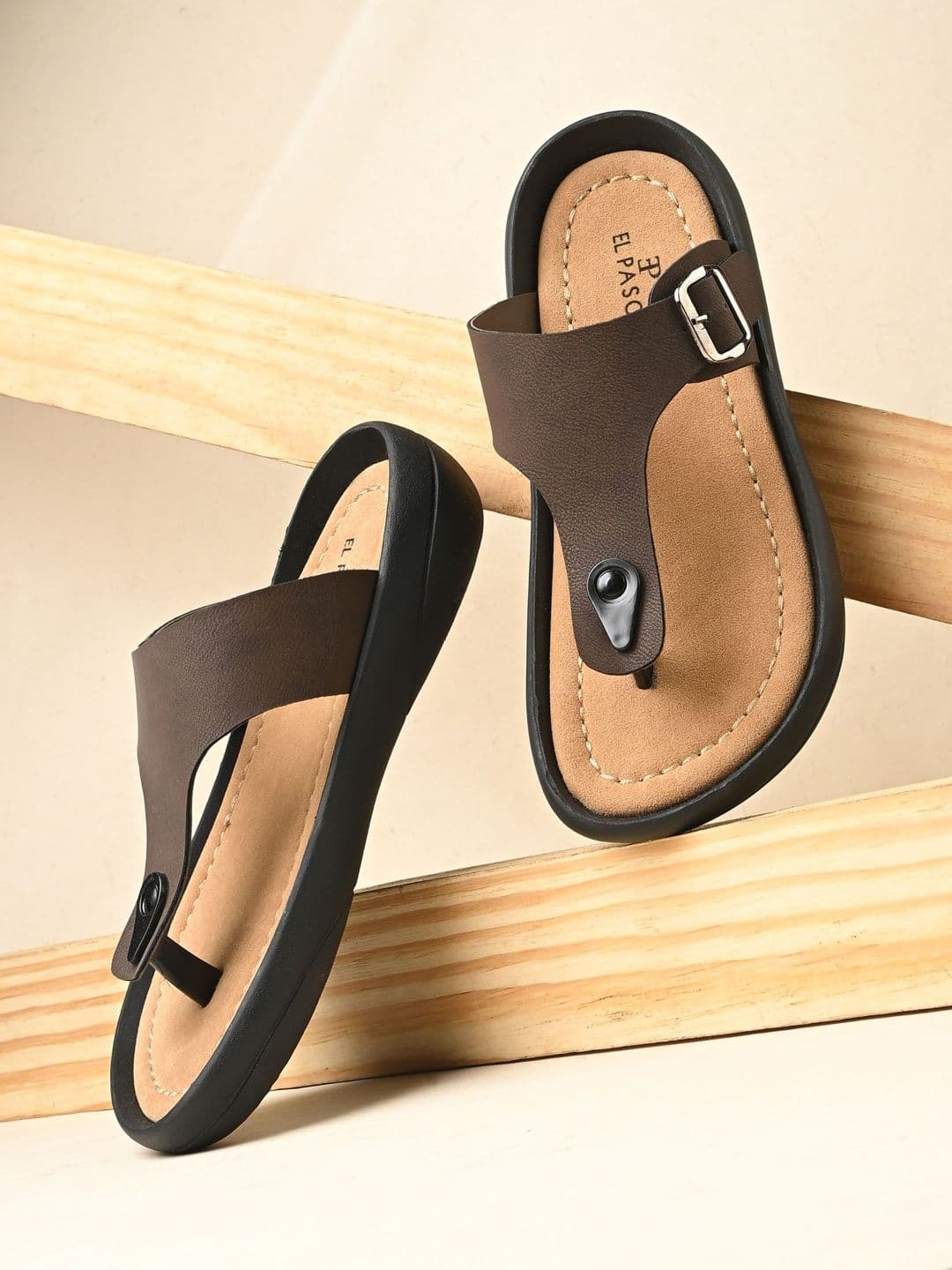 El Paso Men Comfort Sandals - view 1