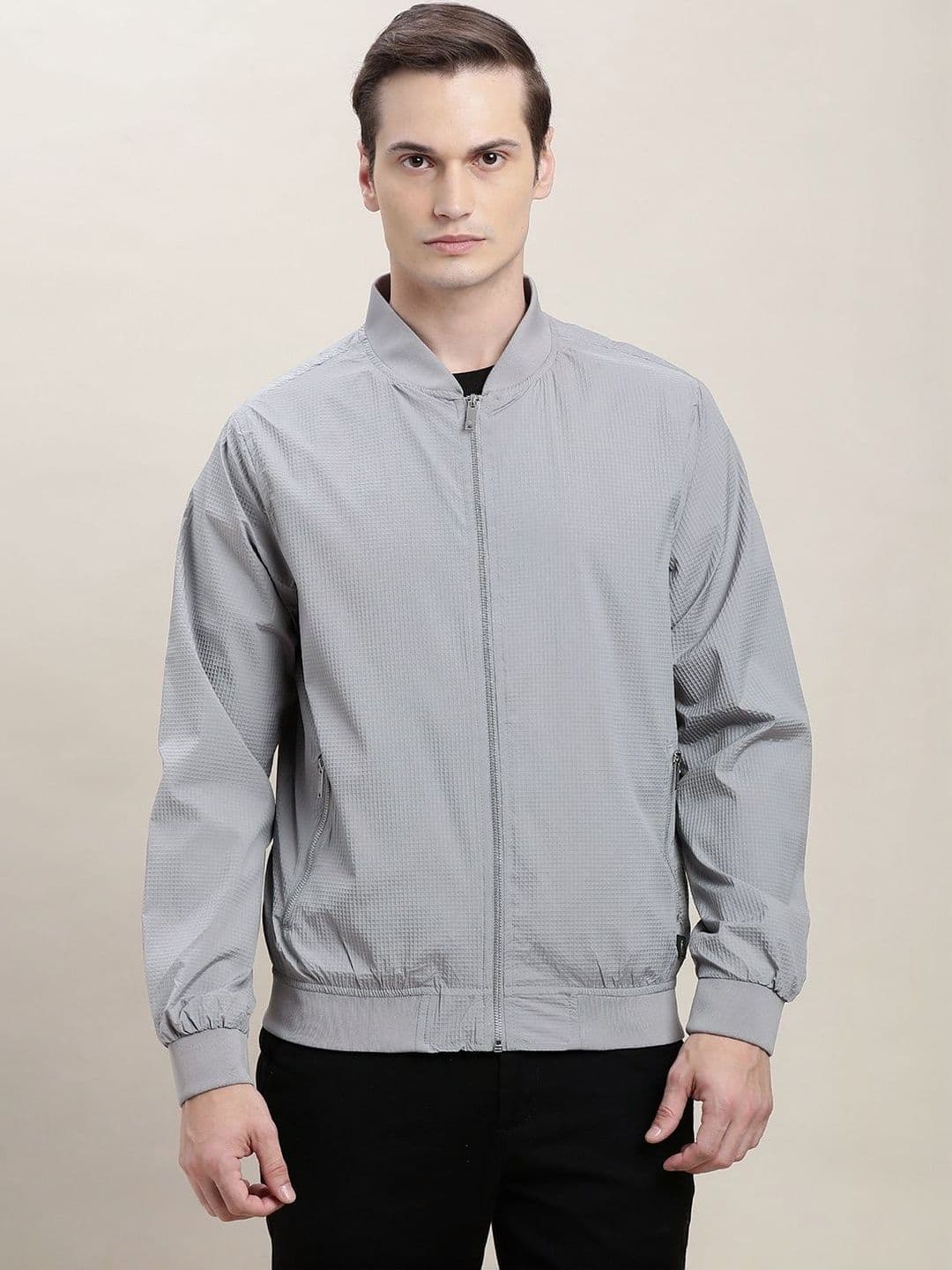 Turtle Men Suede Lightweight Bomber Jacket - view 1