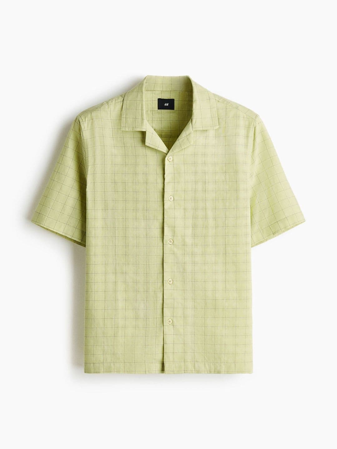 H&M Pure Cotton Regular Fit Resort Shirt - view 1