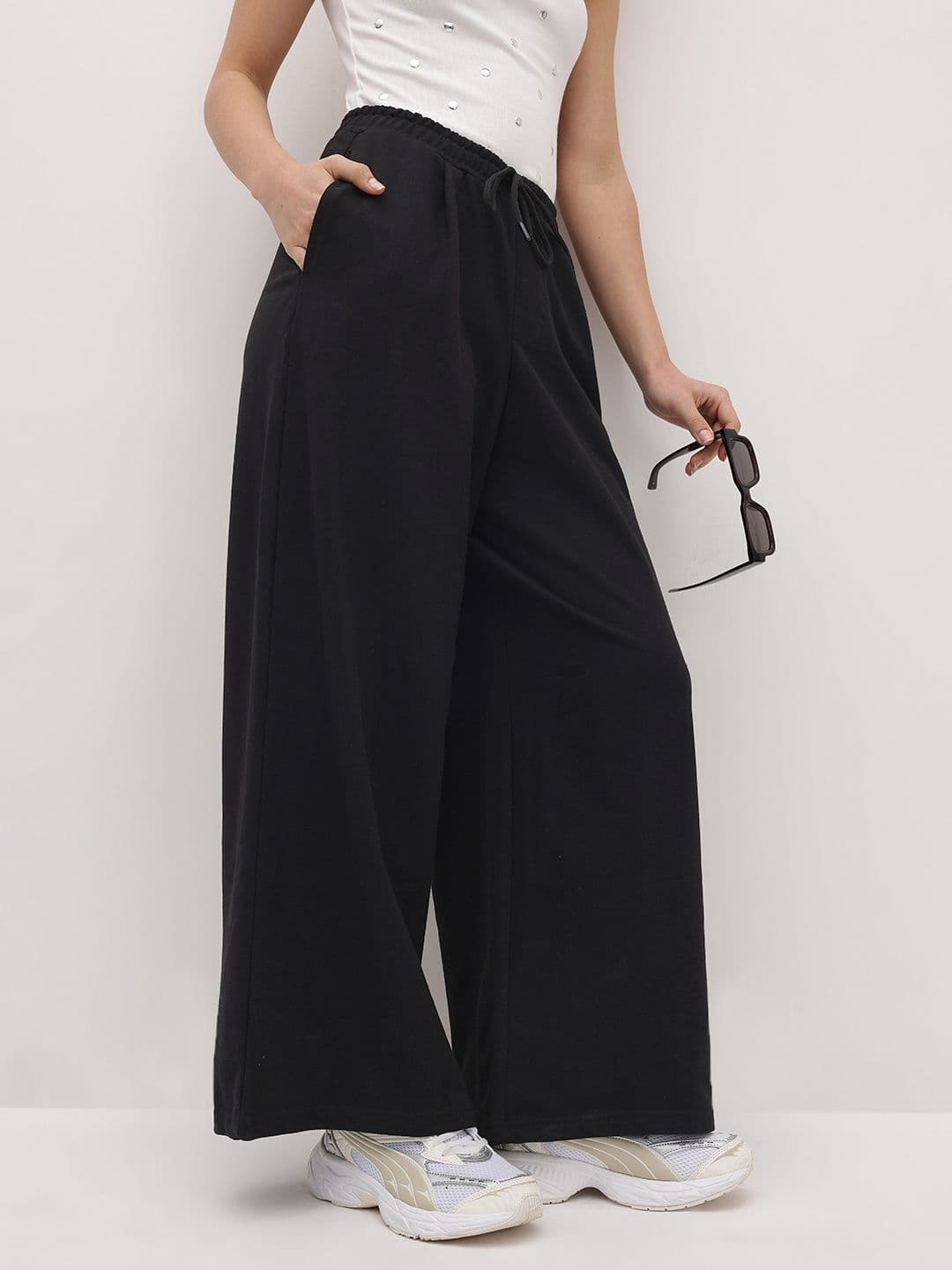 The Roadster Life Co. Wide Leg Trousers - view 1