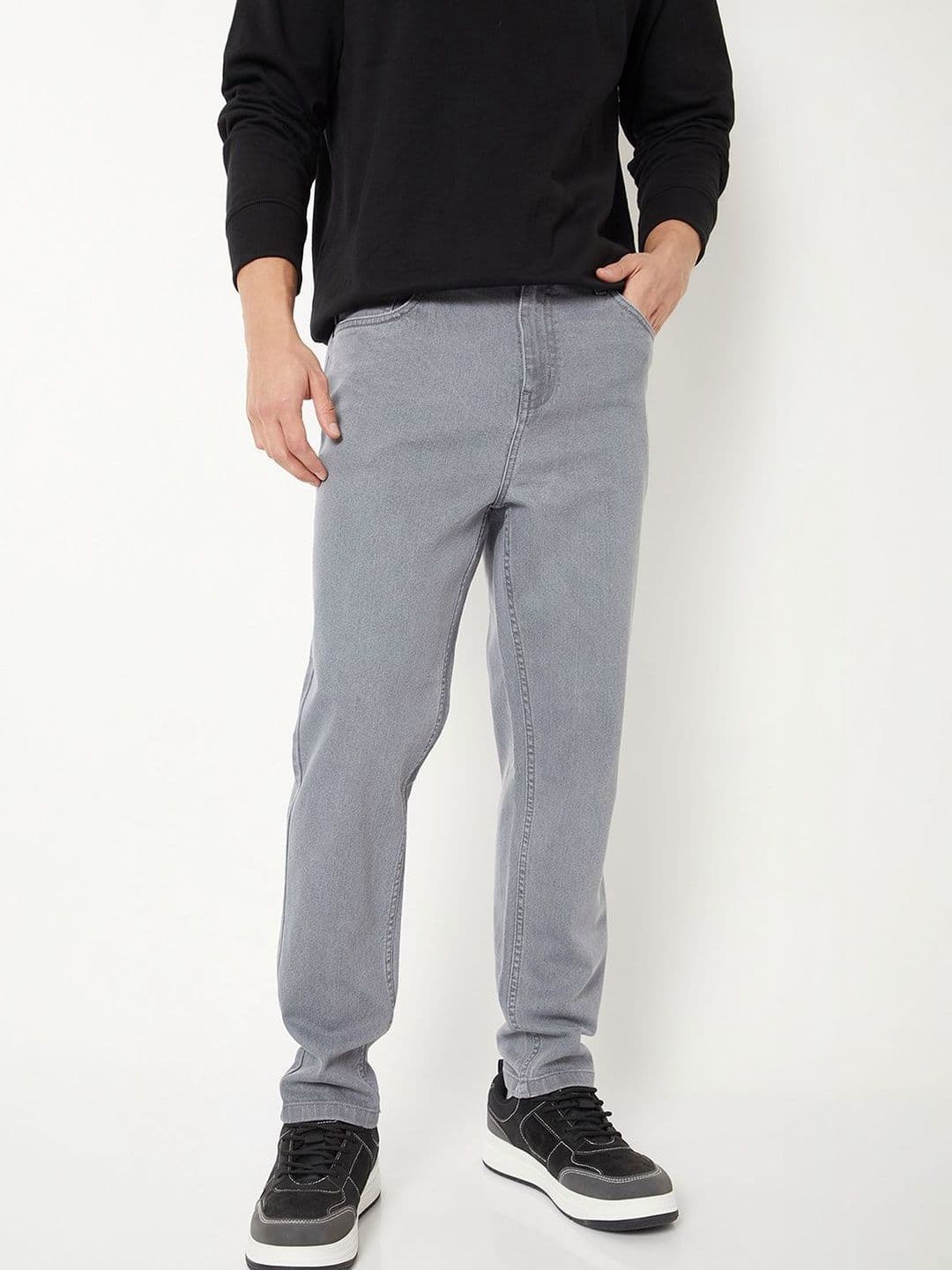 max Men Regular Fit Mid-Rise Stretchable Jeans - view 1