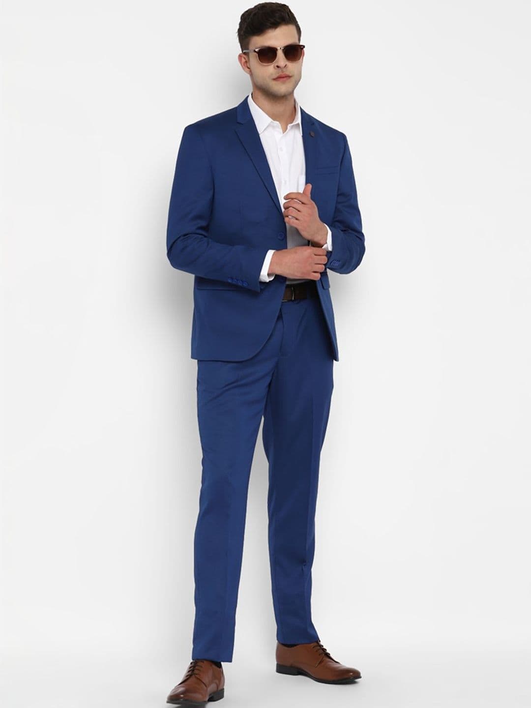 Turtle Tailored-Fit Single-Breasted 2-Piece Suit