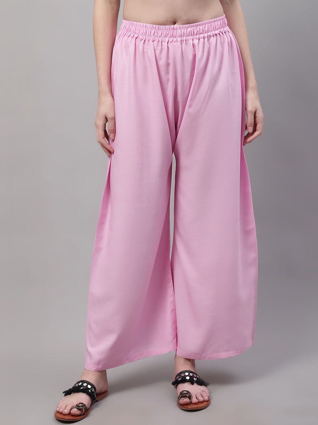 Valles365 by S.C. Women 3 Flared Ethnic Palazzos - view 1