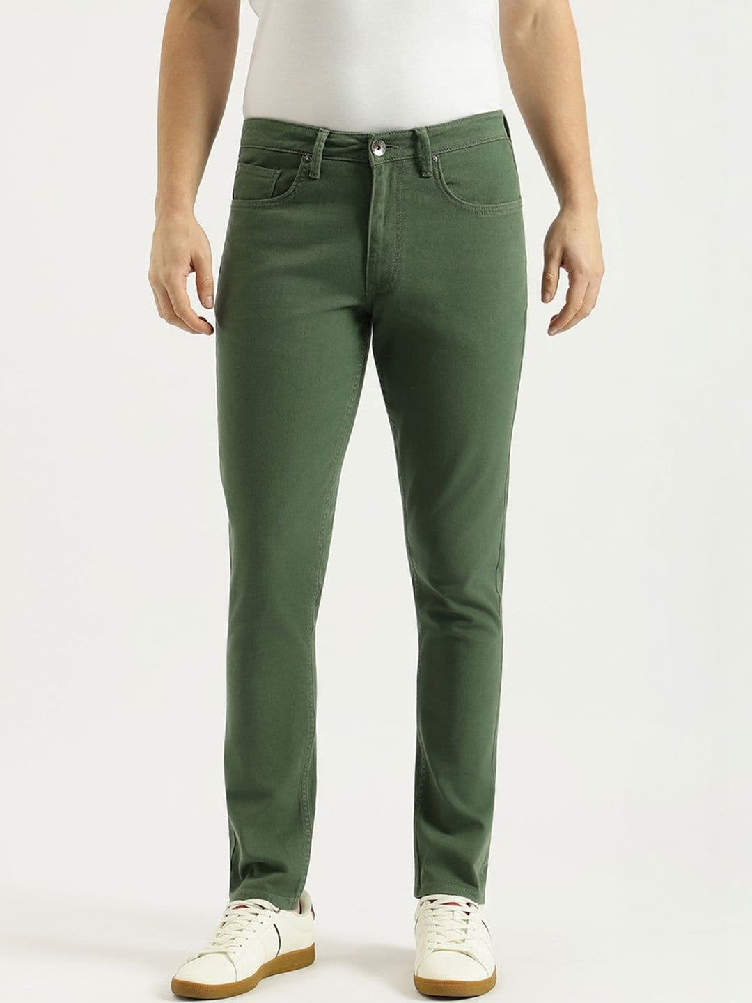 United Colors of Benetton Men Tapered Fit Mid-Rise Jeans - view 1
