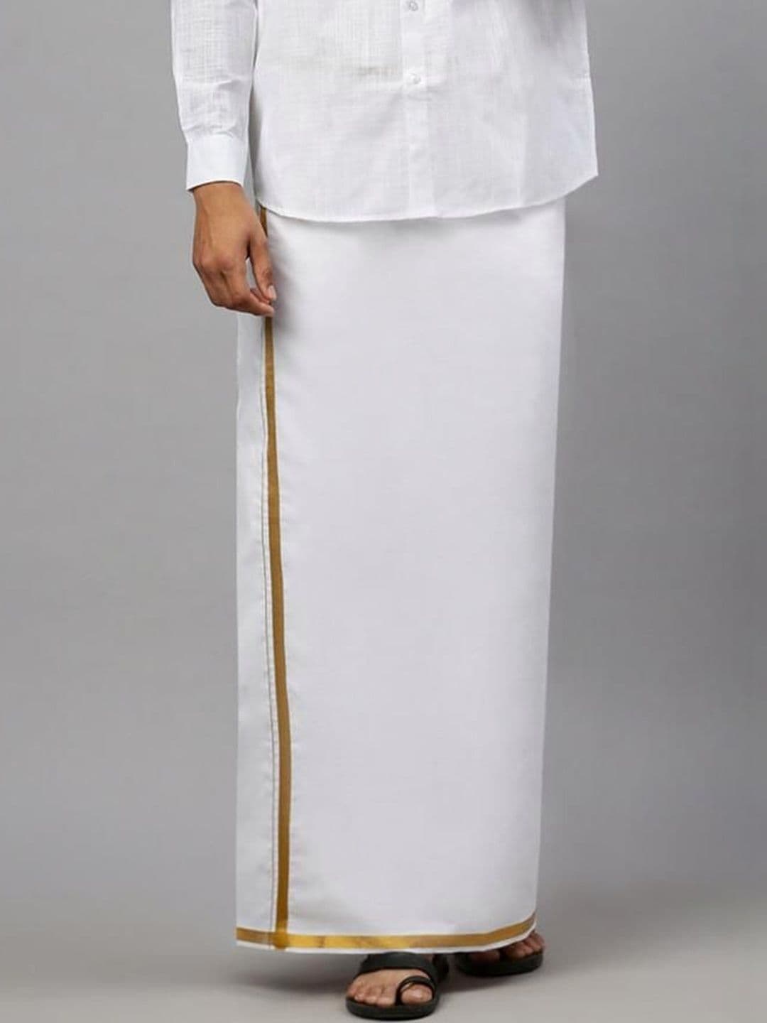 Ramraj Men Cotton Blend Dhoti Dhotis - view 1