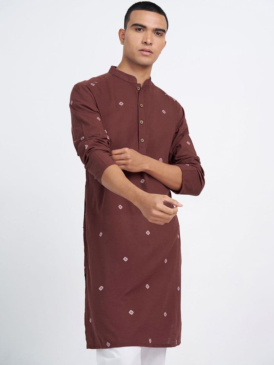 indus route by Pantaloons Men Printed Kurta - view 1