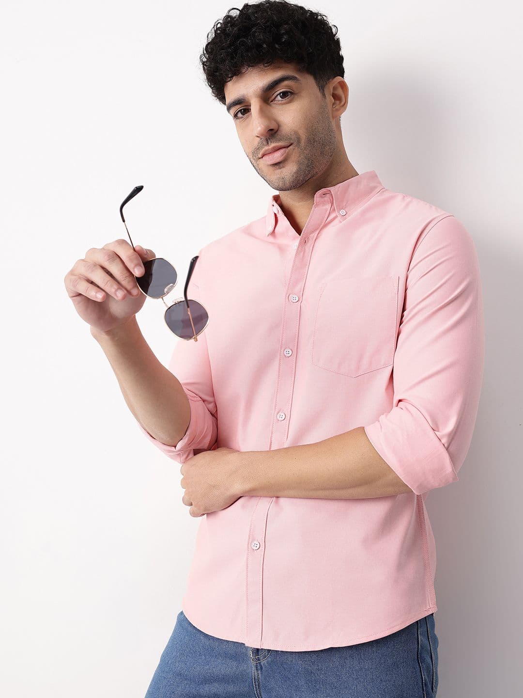 Mast & Harbour Button-Down Collar Casual Shirt - view 1