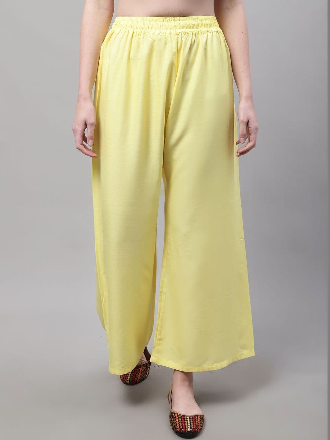 Valles365 by S.C. Women 3 Flared Ethnic Palazzos - view 1