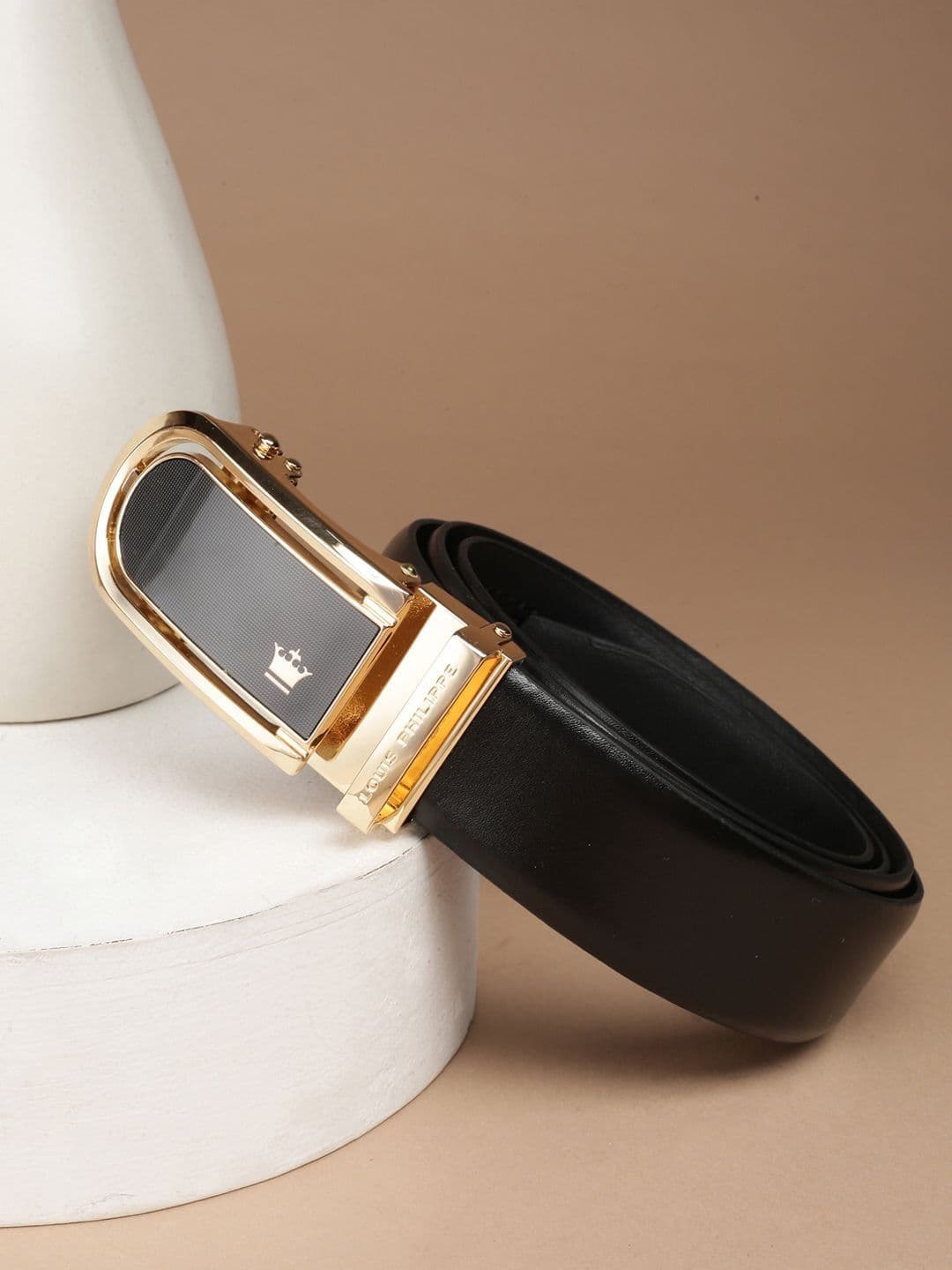 Louis Philippe Men Leather Formal Belt - view 1