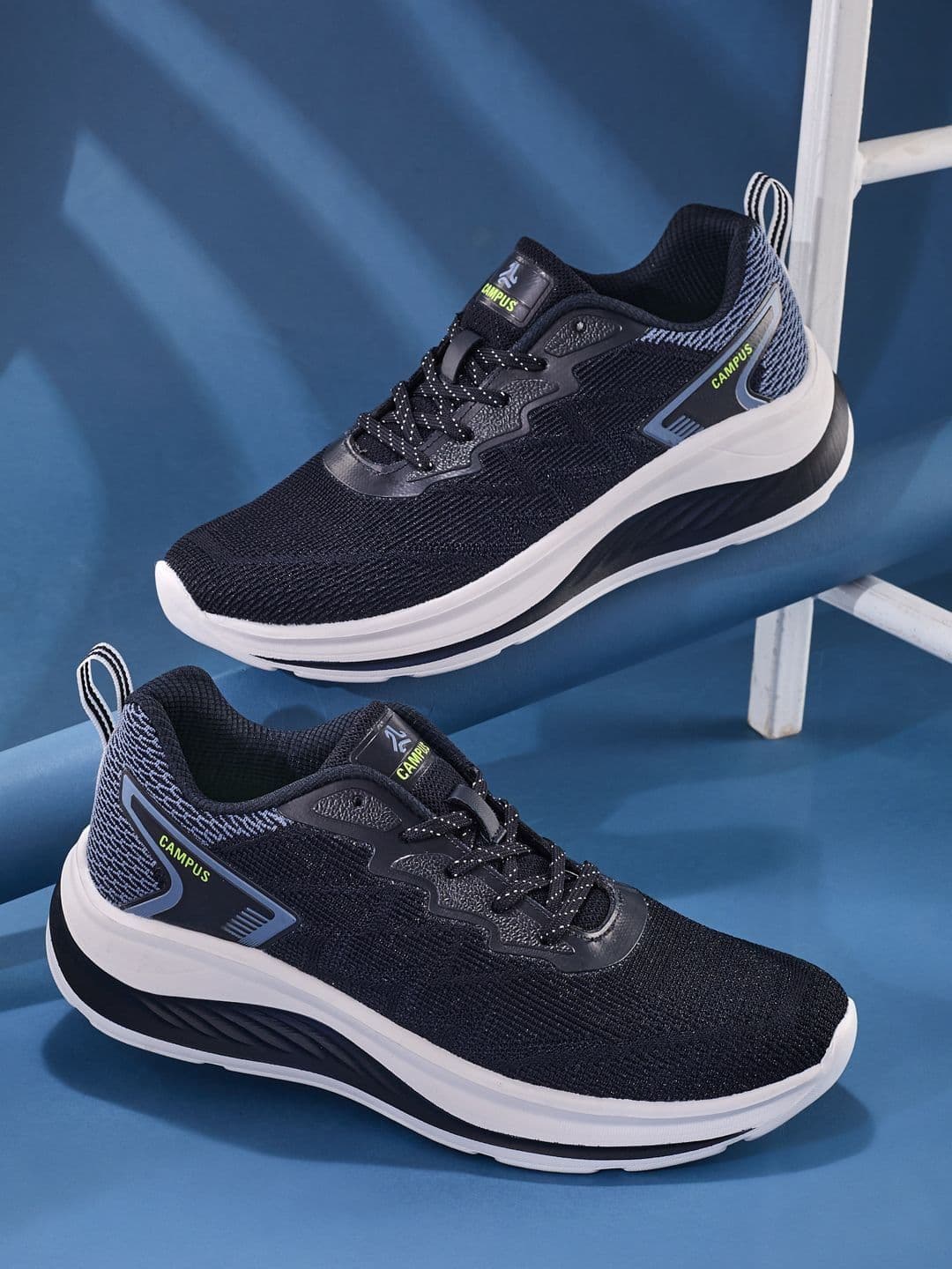 Campus FYBER Men Mesh Running Non-Marking Shoes - view 1