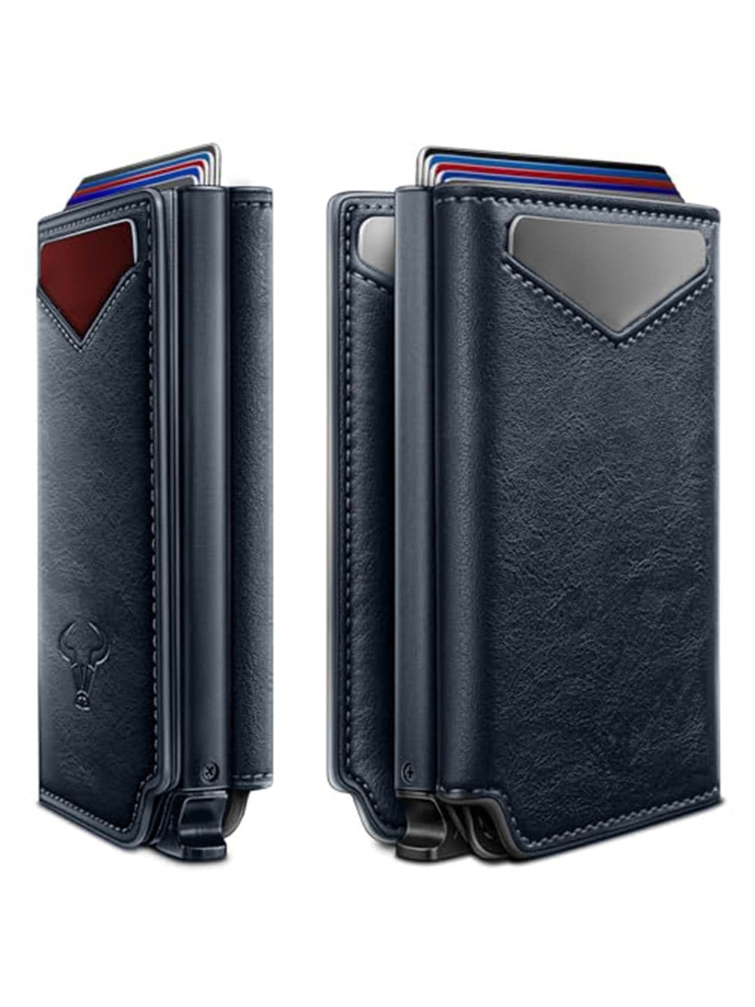 VOGARD Unisex Textured Leather Card Holder - view 1