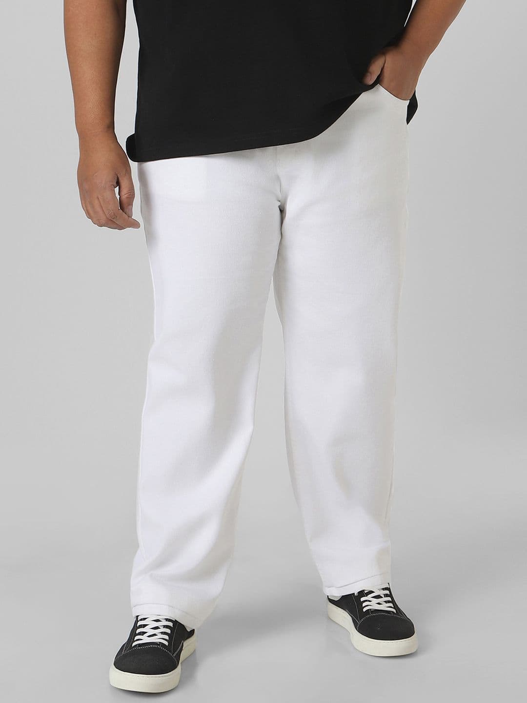 Urbano Plus Men Regular Fit Washed Stretchable Jeans - view 1