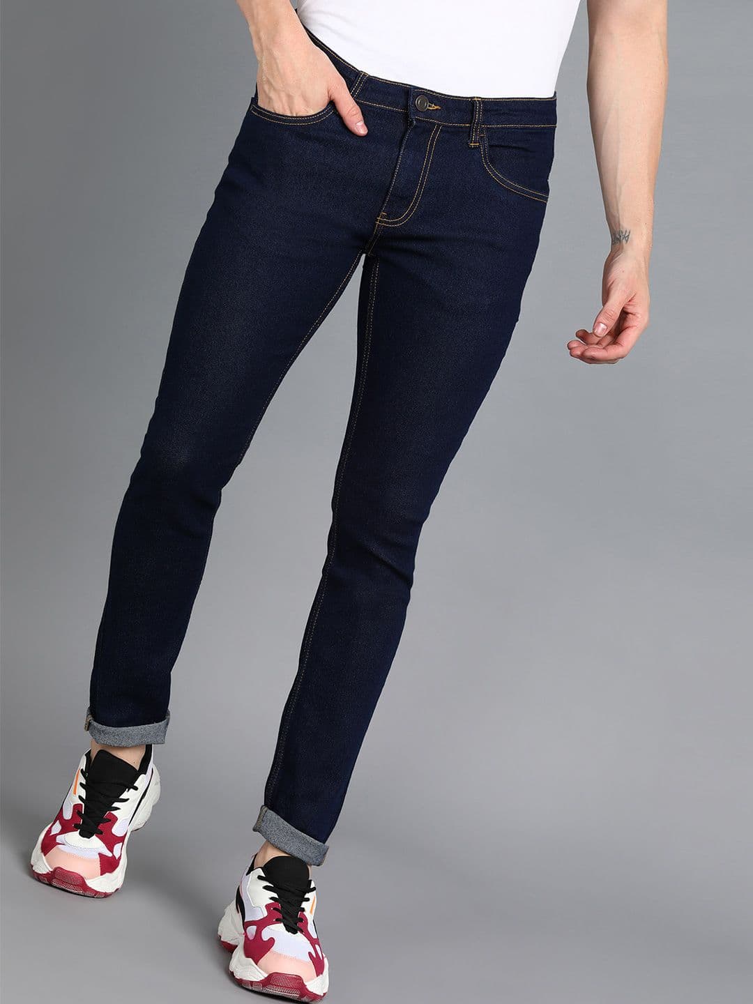 Urbano Fashion Men Cotton Stretchable Jeans - view 1