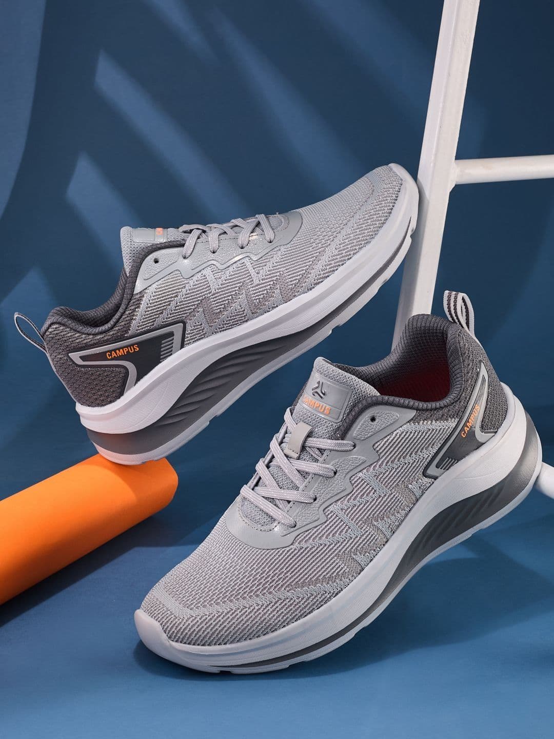 Campus FYBER Men Mesh Running Non-Marking Shoes - view 1