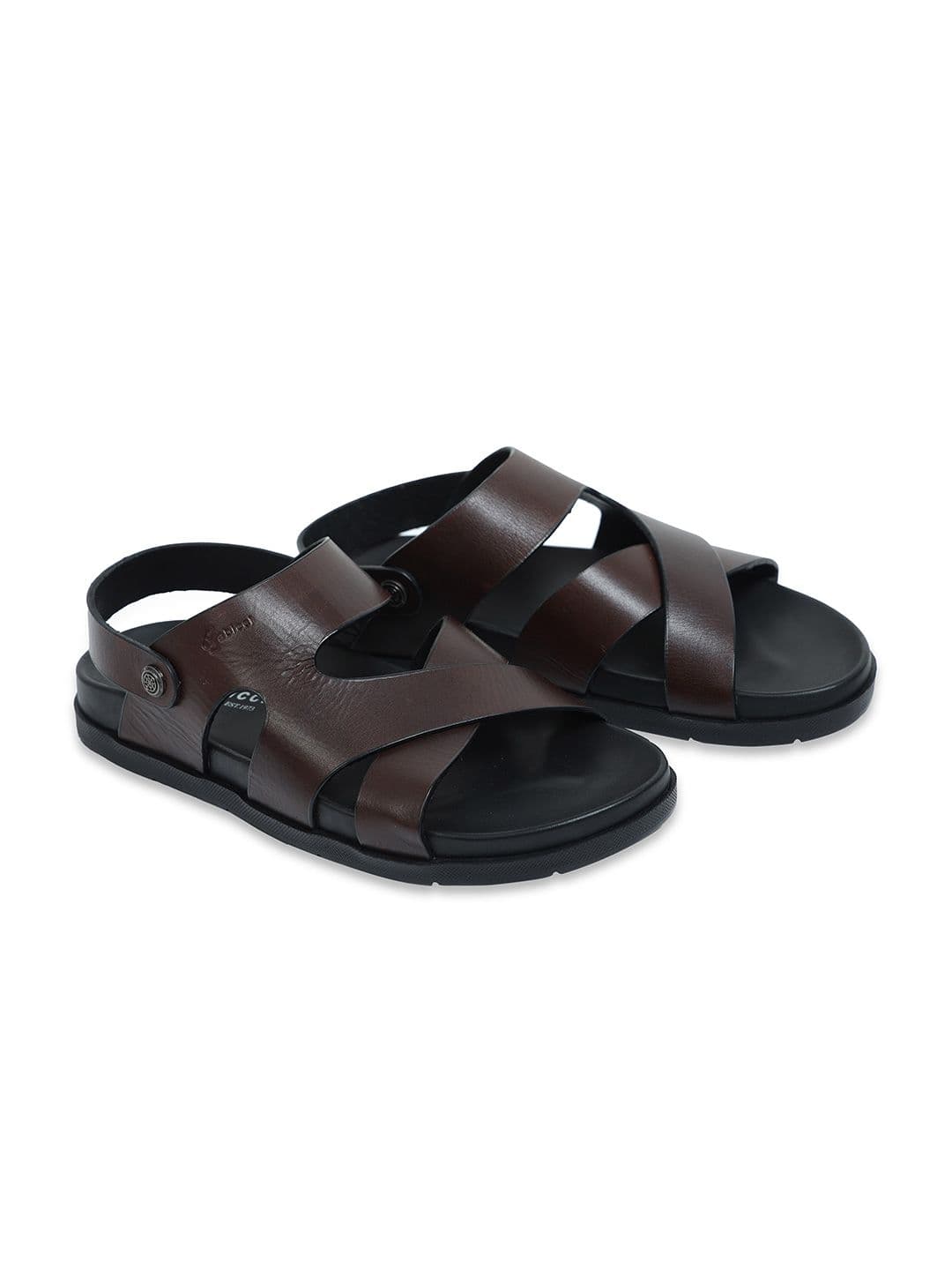 GABICCI Men Casual Leather Comfort Slip-On Sandals - view 1